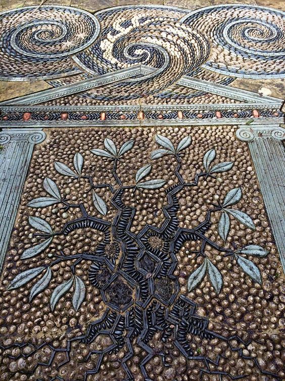 這種庭院鋪地方式,不但中國人喜歡,在國外也很火 這種庭院鋪地方式,不但中國人喜歡,在國外也很火