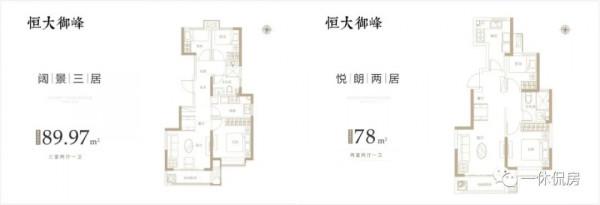 恆大御峰VS中駿雲景臺VS旭輝城，硬槓比拼