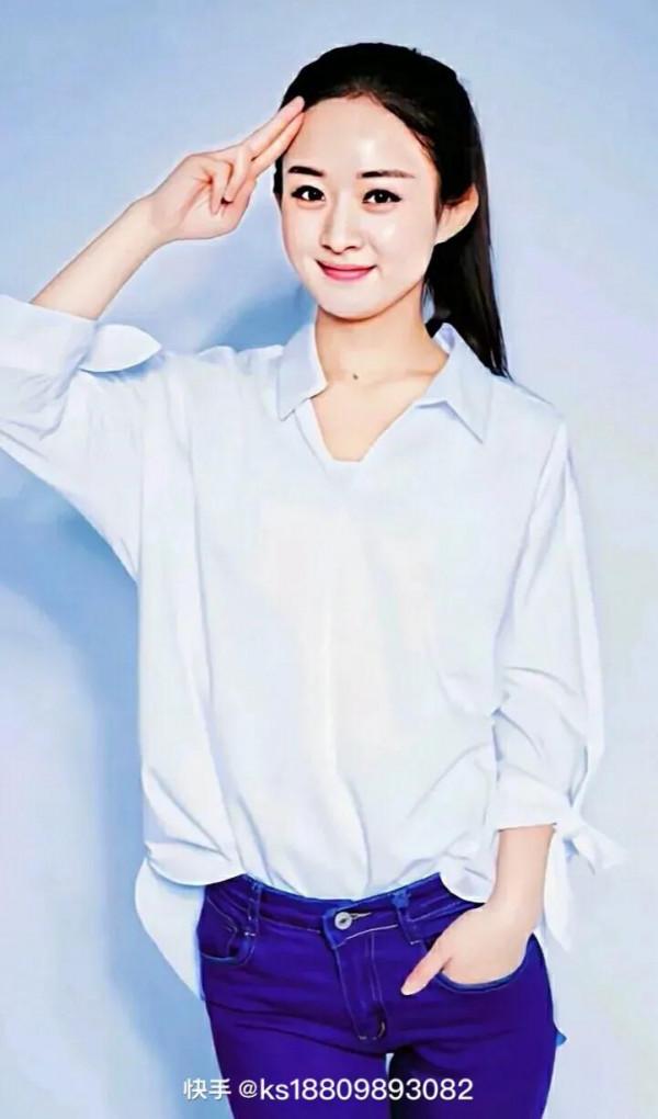 女星集圖：趙麗穎