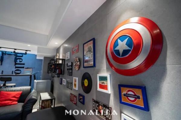 蒙娜麗莎瓷磚|現代輕奢三層疊墅,三代人獨立自由的家 蒙娜麗莎瓷磚|現代輕奢三層疊墅,三代人獨立自由的家