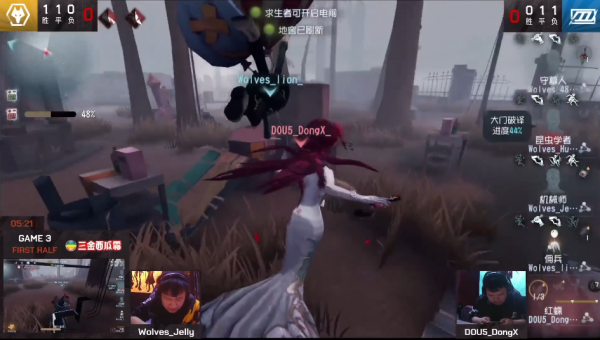IVL秋季賽:求生者發力,Wolves常規賽收官之戰擊敗強敵DOU5 IVL秋季賽:求生者發力,Wolves常規賽收官之戰擊敗強敵DOU5