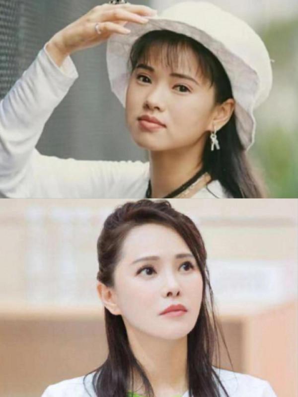 娛樂圈中的那些不老女神，看起來依舊自然，伊能靜還是滿滿少女感