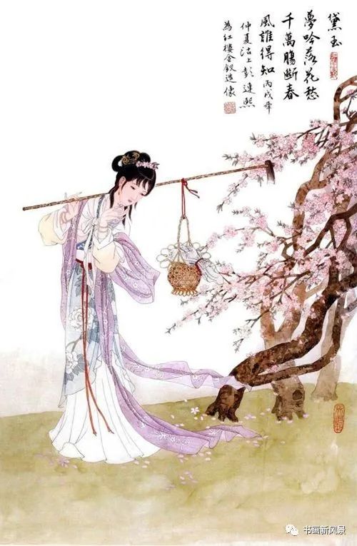 把24節氣，畫成紅樓美人