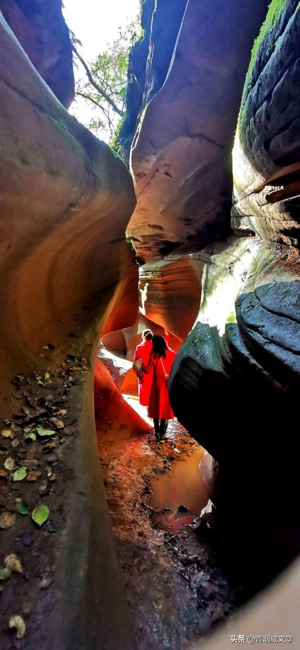 甘泉大峽谷——神秘而夢幻般的地下洞天