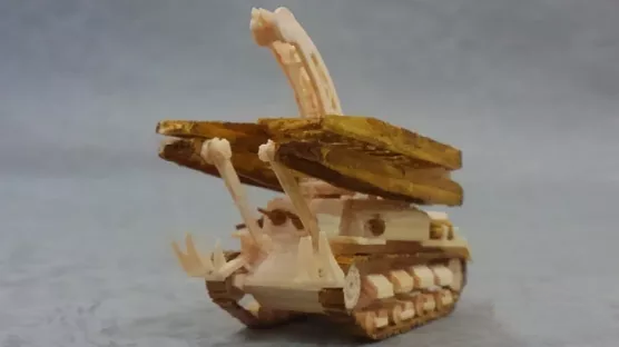 舊日本陸軍“變形金剛”——裝甲作業機