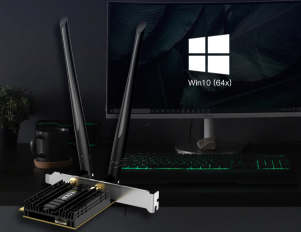 翼聯EDUP&boxv;滿速真千兆 暢快看冬奧 WiFi6無線網絡卡跟網路擁堵說不