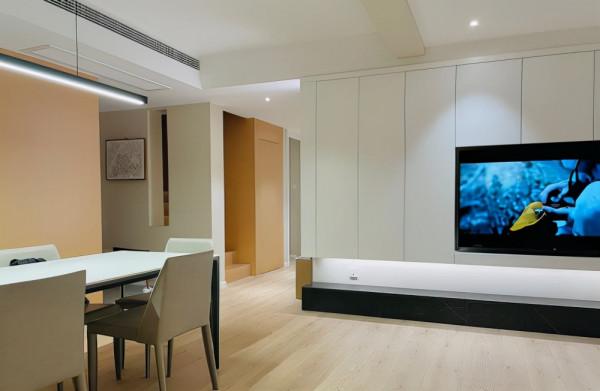 歷時一年的無風格裝修，滿足家人習慣的同時儲物功能也是滿滿的