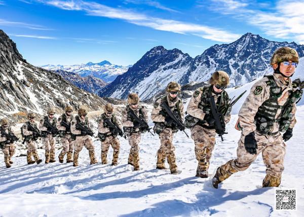 嚴寒中的堅守！海拔4676米的標沙拉錯哨點，官兵將“年味”帶上高原