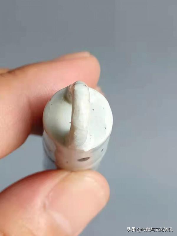 清代青花羅漢翎管鑑賞