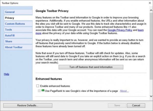 定格21歲生日這天:Google工具欄已不再提供安裝 定格21歲生日這天:Google工具欄已不再提供安裝