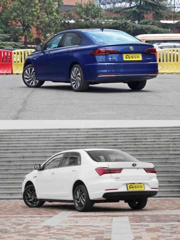 寶來·純電對比秦EV，外觀更加大氣，配置和動力都略勝一籌