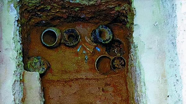 1976年陝西挖出秦公墓，葬式為高等級的黃腸題湊，墓內還有殉葬者