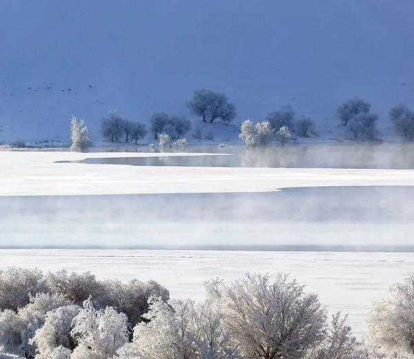 高畫質圖集！塔克拉瑪干沙漠下雪了