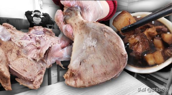 比臉還大的板骨，能拆一盤子肉，下午一點多就能賣空