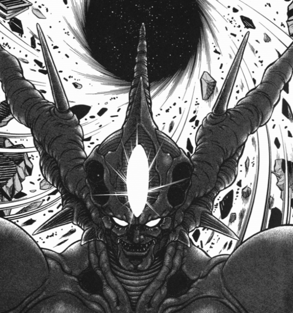 高屋良樹科幻漫畫《強殖裝甲》：歷數克諾斯十二獸神將們的末日