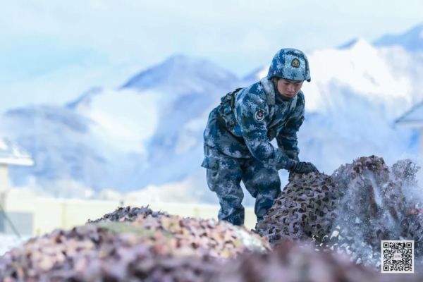 多圖直擊！空軍地導某旅高原&OpenCurlyDoubleQuote;防空利箭&rdquo;雪中訓練