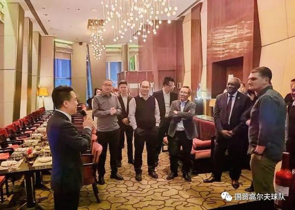 國貿高爾夫球隊新年酒會成功舉辦