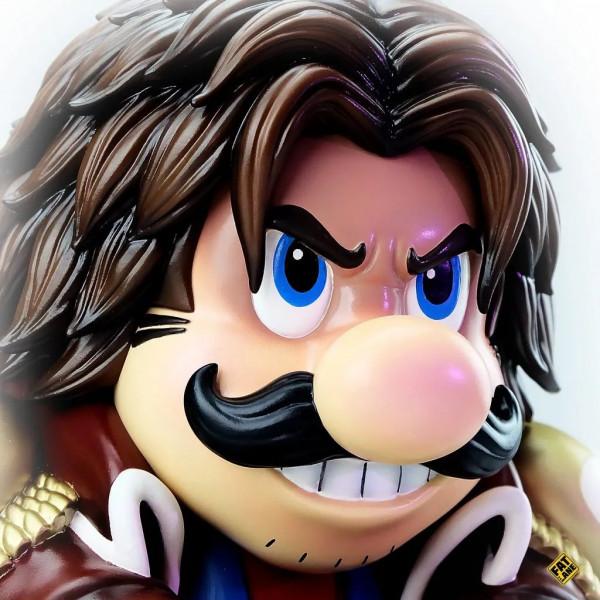 海賊王撞上馬里奧！？羅傑化身水管工為了守護「One Peach」而戰