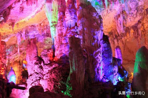 天然溶洞奇觀美景