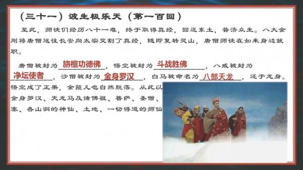 班主任:七年級語文上必考名著《西遊記》45個考點+59個搶分訓練 班主任:七年級語文上必考名著《西遊記》45個考點+59個搶分訓練