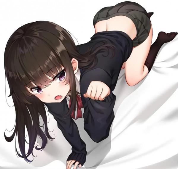 潔白如雪二次元少女79