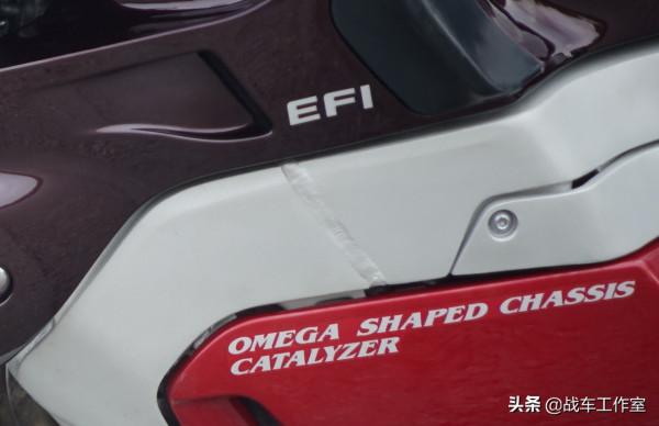 守護經典，將雅馬哈GTS1000擁入懷中（細節部分）