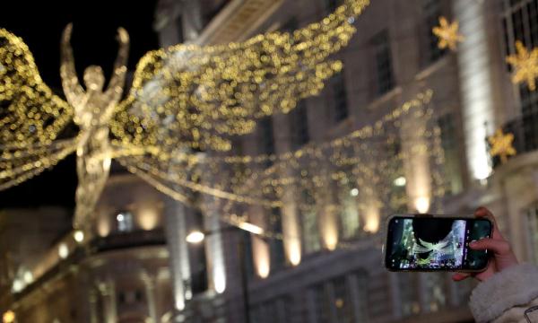 倫敦:街頭的絢麗彩燈 倫敦:街頭的絢麗彩燈