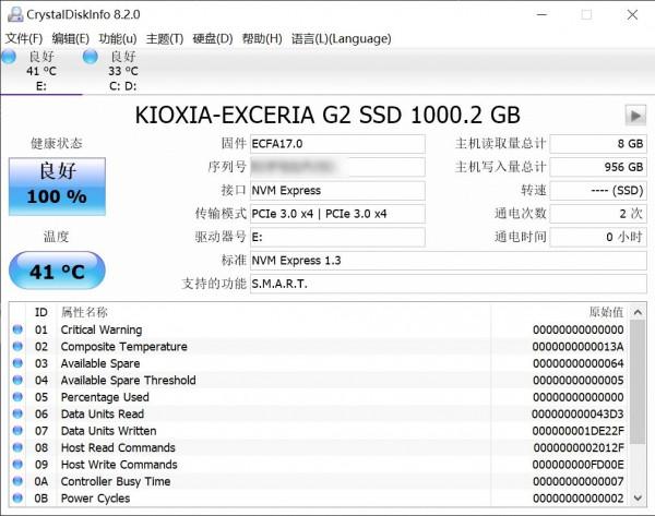 原廠芯 大容量 高速度 筆記本擴充鎧俠RC20 1TB NVMe固態硬碟體驗