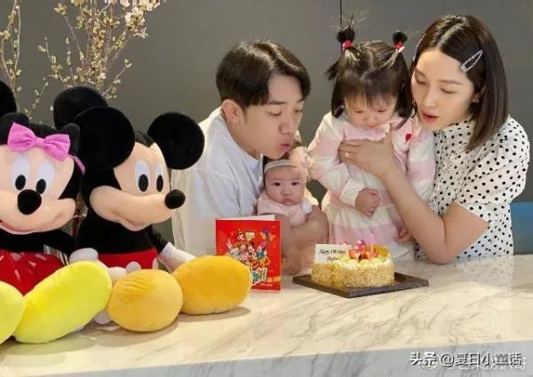 王祖藍夫婦帶女兒去迪士尼過萬聖節