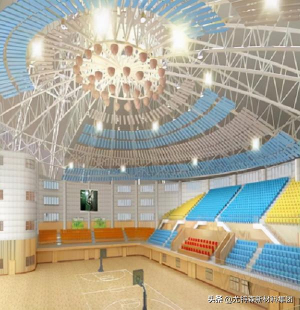 尤科新材玻璃棉板在體育館吸聲降噪中的應用及適用範圍