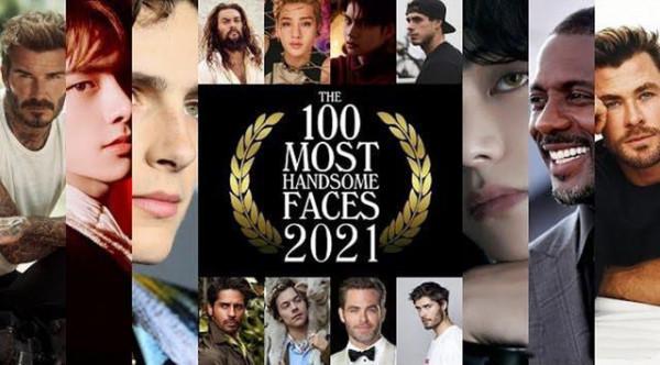 全球排名前100的帥哥長什麼樣？6位中國男藝人上榜，肖戰排名第11