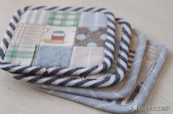 再碎的布頭亂拼亂縫，用這個方法，能做一大堆，美感瞬間提升了