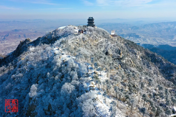 冰雪仙境，看天蒙山玉樹瓊花