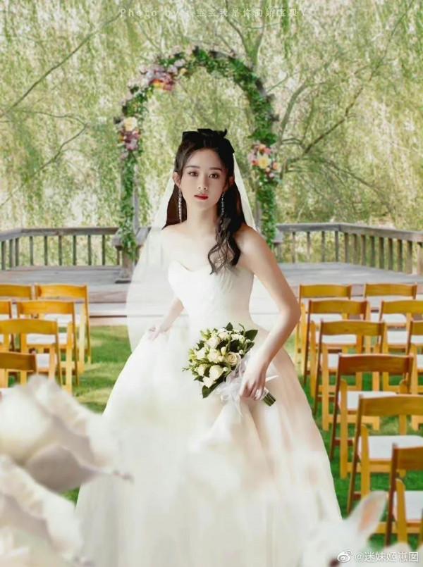 女明星婚紗禮服