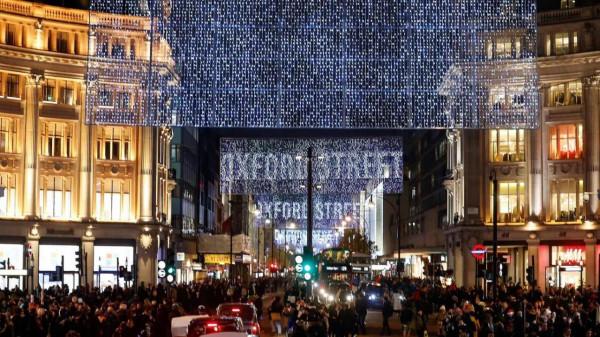 聖誕節倫敦迷人燈飾，讓人留連忘返