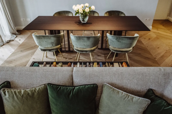 BONALDO米蘭新公寓｜低調奢華的天鵝絨復古之家