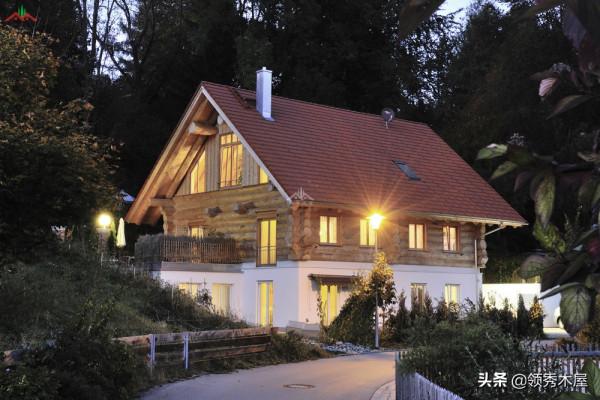 這4款120平方左右的圓形原木頭建造的小木屋別墅冬天最合適住 這4款120平方左右的圓形原木頭建造的小木屋別墅冬天最合適住