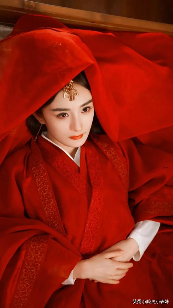 楊冪，古風系列，宛如畫中的仙子，美豔動人