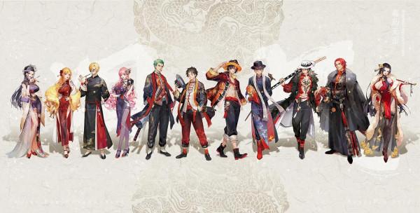 高畫質國風《海賊王》桌布萌圖 高畫質國風《海賊王》桌布萌圖