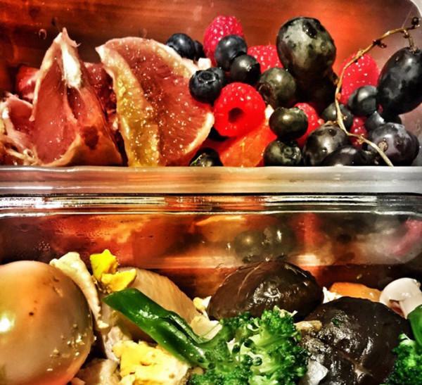 來看看男神彭于晏的日常食譜