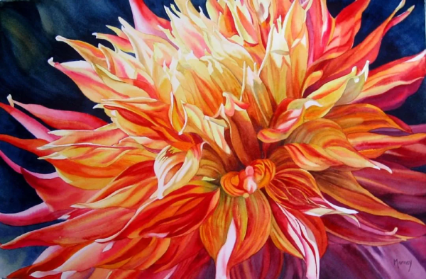 55歲拿起畫筆,成為最懂花的女人!筆下絢爛唯美的水彩花卉太美了 55歲拿起畫筆,成為最懂花的女人!筆下絢爛唯美的水彩花卉太美了