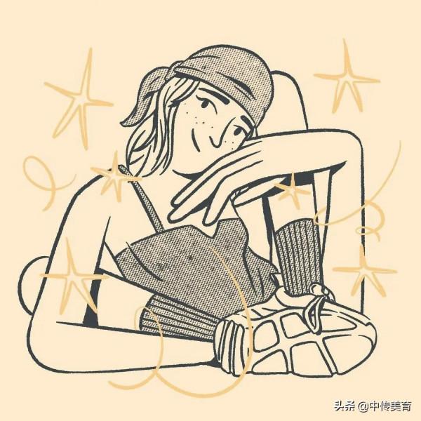 獨特的“人物速寫”，人物的動態畫得很誇張，你喜歡這種效果嗎