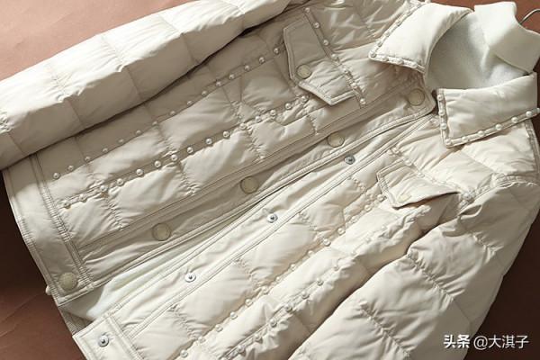 翻領鵝絨夾克羽絨服~很少見的版，氣質很重工