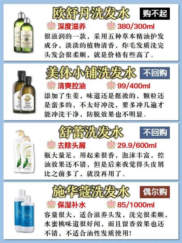 洗髮水乾貨測評！遇見適合的洗髮水真不容易