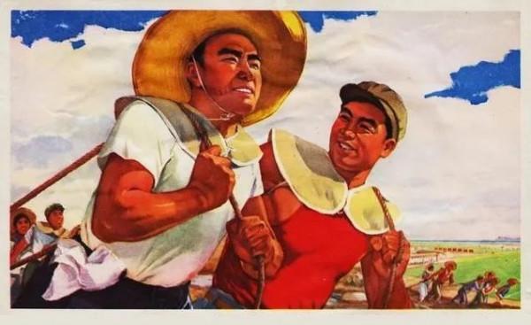 緬懷毛主席——美術作品之毛澤東在建國初期