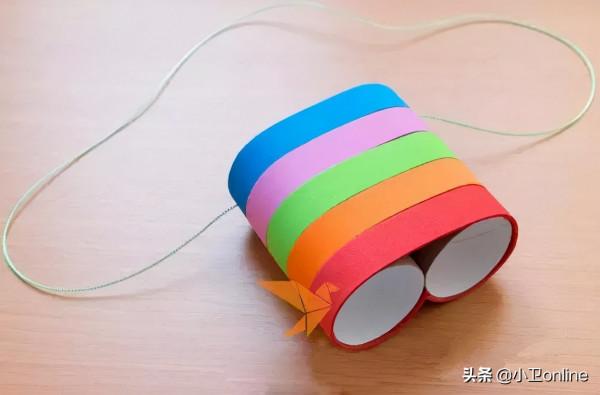 兩張紙&OpenCurlyDoubleQuote;捲一捲&rdquo;就能做望遠鏡，給孩子一個能玩到根本停不下來&hellip;