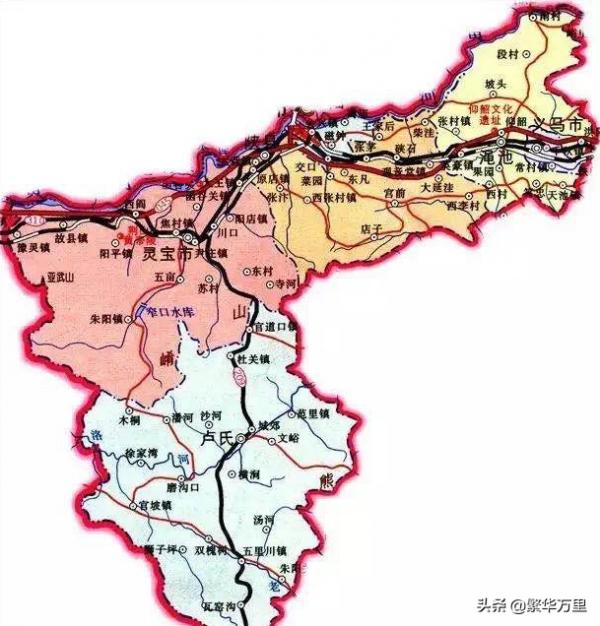 河南省的區劃調整，17個市之一，三門峽市為何有6個區縣？