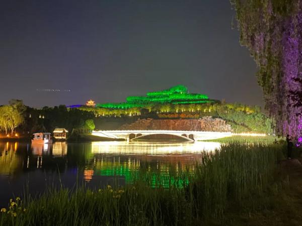 中秋國慶河北正定園博園大型實景演出《醉美古城，“愛”在正定》