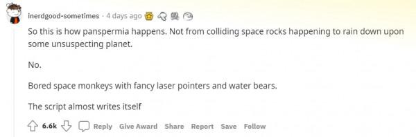 用鐳射炮往太空發射水熊蟲？科學家玩壞水熊蟲計劃又增加了