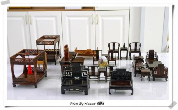 小巧的微型明清傢俱模型圖